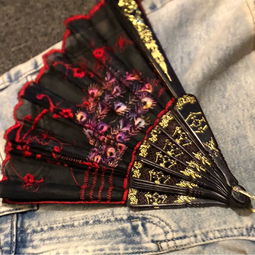 Vintage Japanese style fan